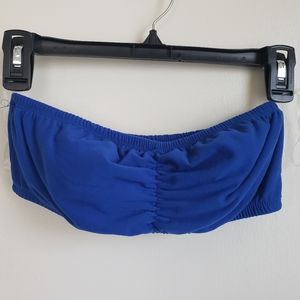 Blue Strapless Bandeaus